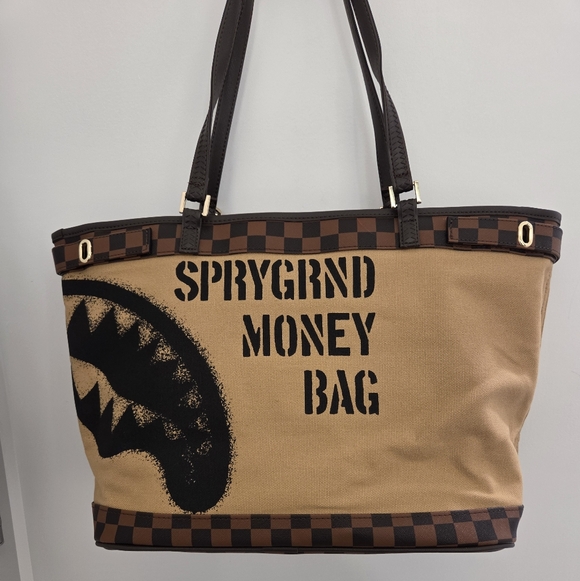 Sprayground Money Bag Tote Bag - Picture 5 of 5